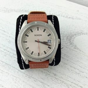 NIXON Wanderlust The Rover: Sand/Saddle Watch